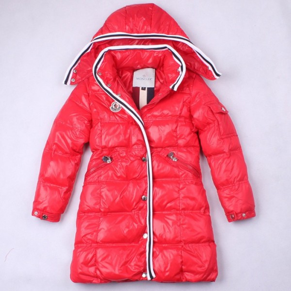 Moncler lungo Piumini rosso uscita M03